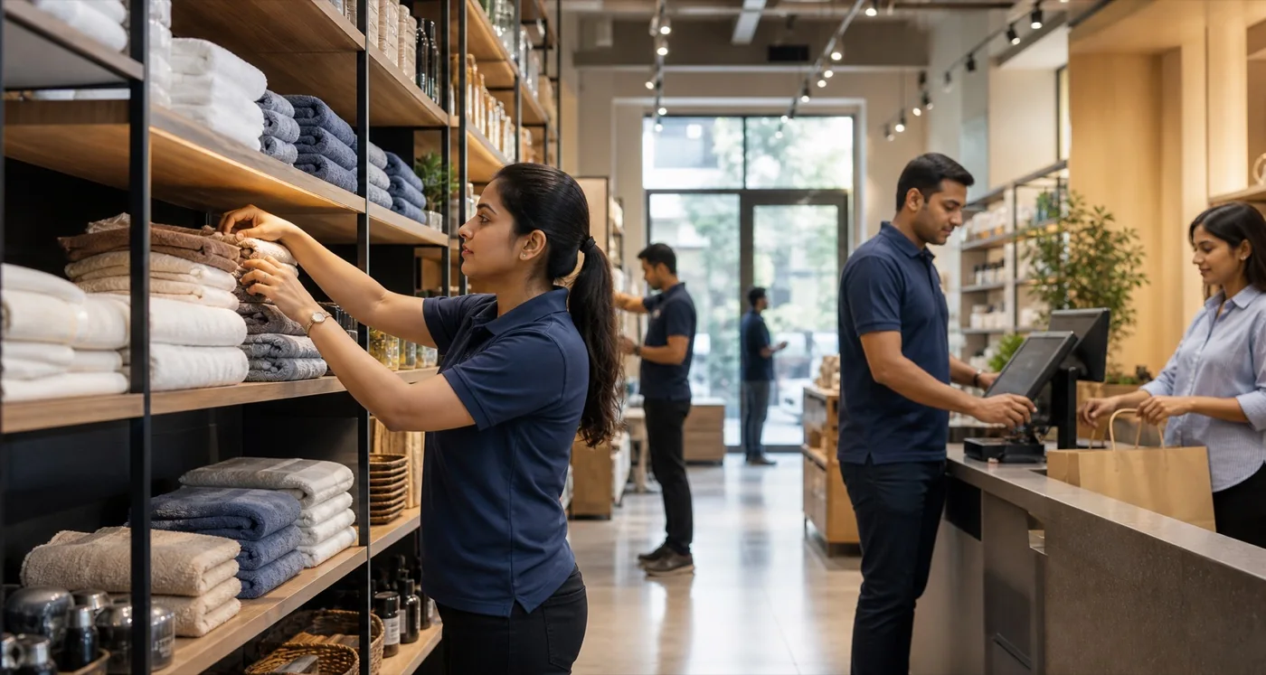 Payroll services for retail businesses